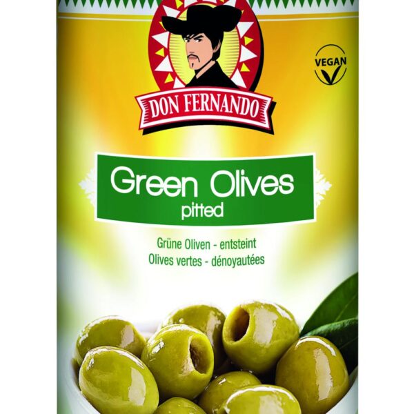 Grüne Oliven entsteint 350g