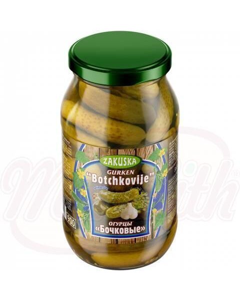 Огурцы бочковые 860г