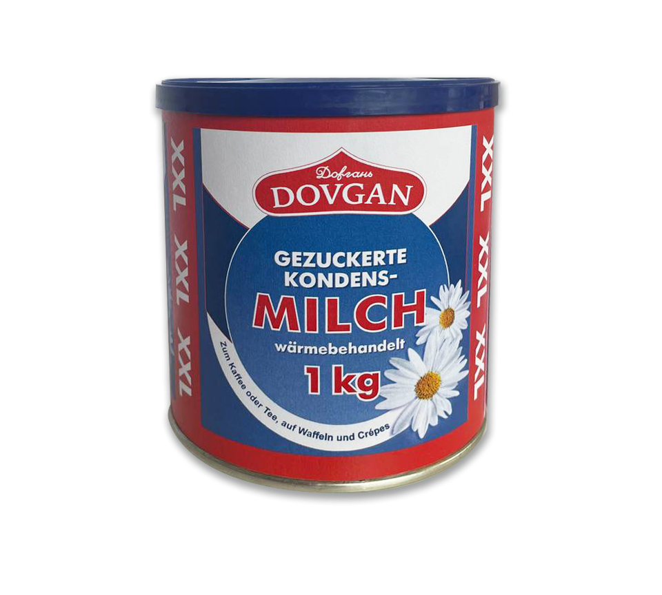 181e206f38623ac7efad32b0315f57af DOVGAN Gezuckerte Kondensmilch 1 kg – Bild 1