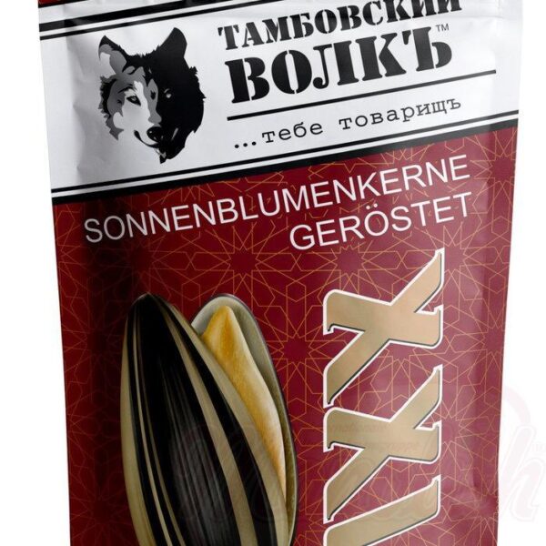 Tambovskij volk Gestreifte Sonnenblumenkerne in Schale, geröstet