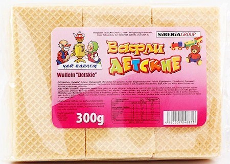 1c7651eb8153eb4002012eb0dfe093ba Tchaj wdwojem Waffel fuer Kinder 300g – Bild 1
