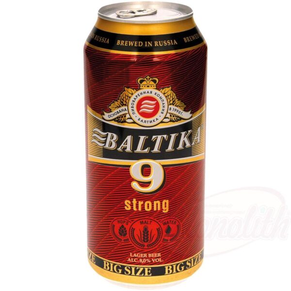 Helles Bier Baltika Starkbier Nr. 9