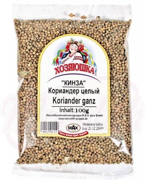 Кориандер целый 100г
