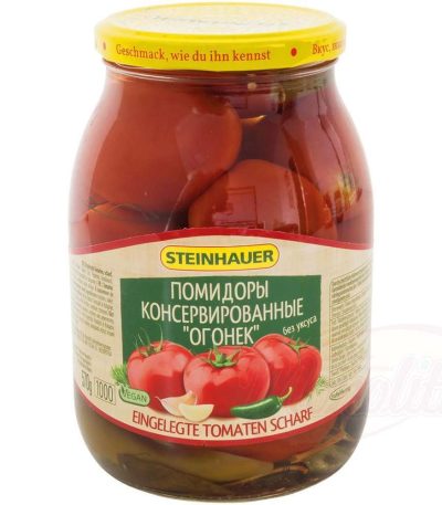 Помидоры консерванные Огонeк острые