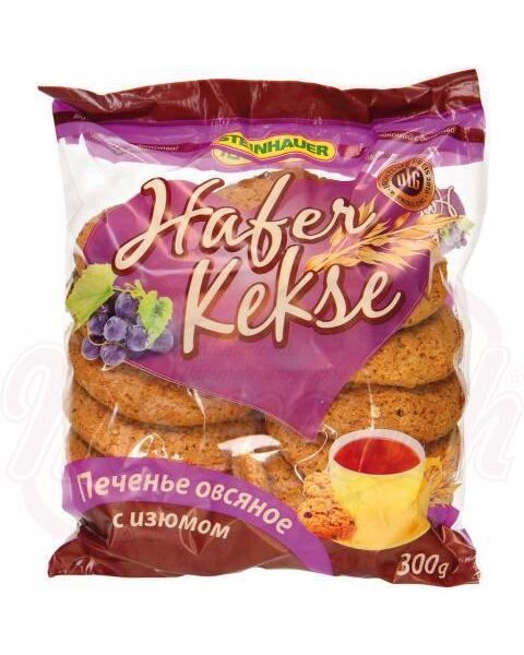 DLG - Haferkekse mit Rosinen (5%) 300g