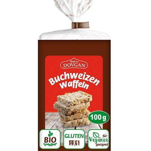 Bio DOVGAN Buchweizenwaffeln 100 g