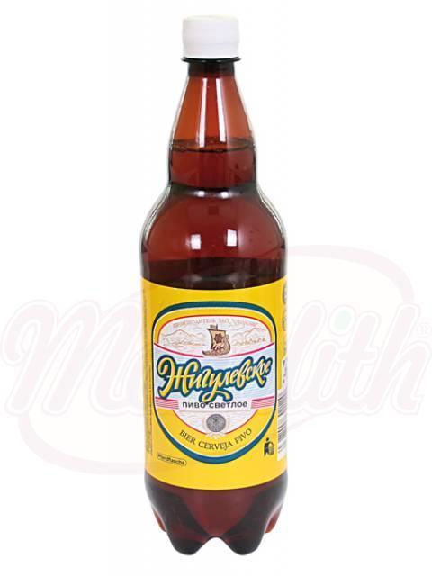 4769077916098f1aeb5f16d19d01b6ba Bier Zhigulewskoe hell 1L, pasteurisiert 4,2% vol. – Bild 1