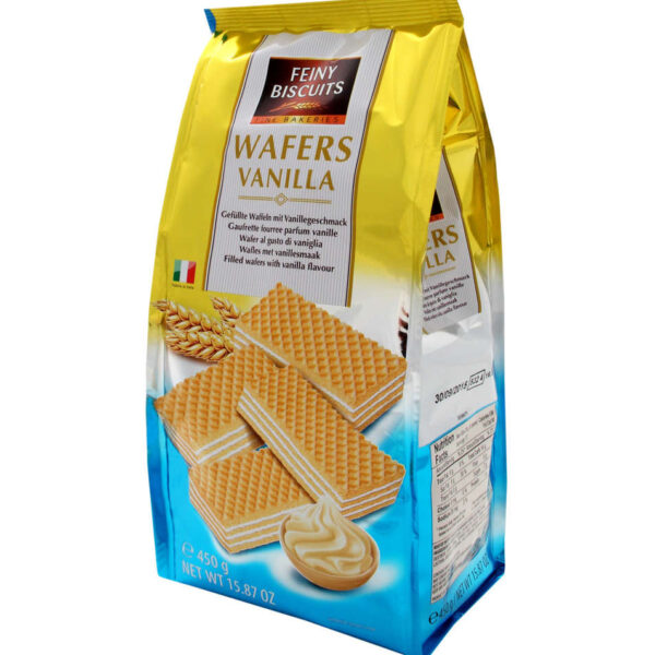 Waffeln mit vanillefüllung 450g