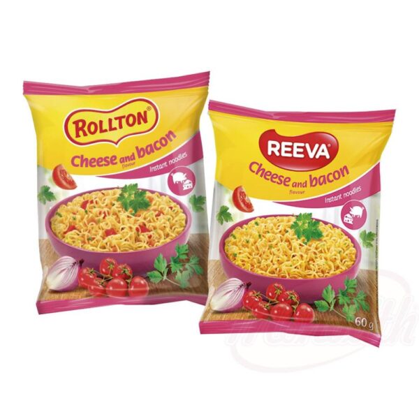"Reeva" Instantnudelgericht mit Käse- und Bacongeschmack 60g