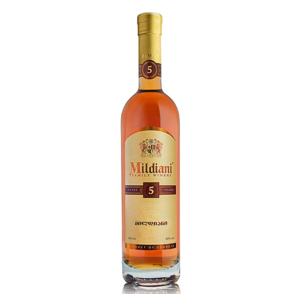 Mildiani - Brandy 5* - 0,5 l