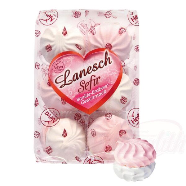 Lanesch Schaumzuckerware Vanille-Erdbeer