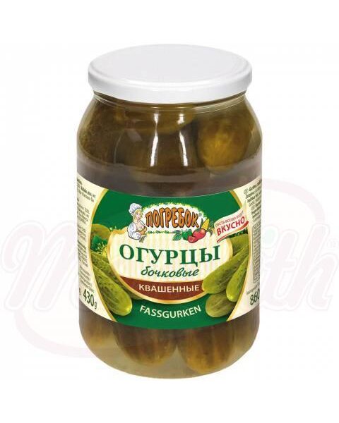 Огурцы бочковые квашенные