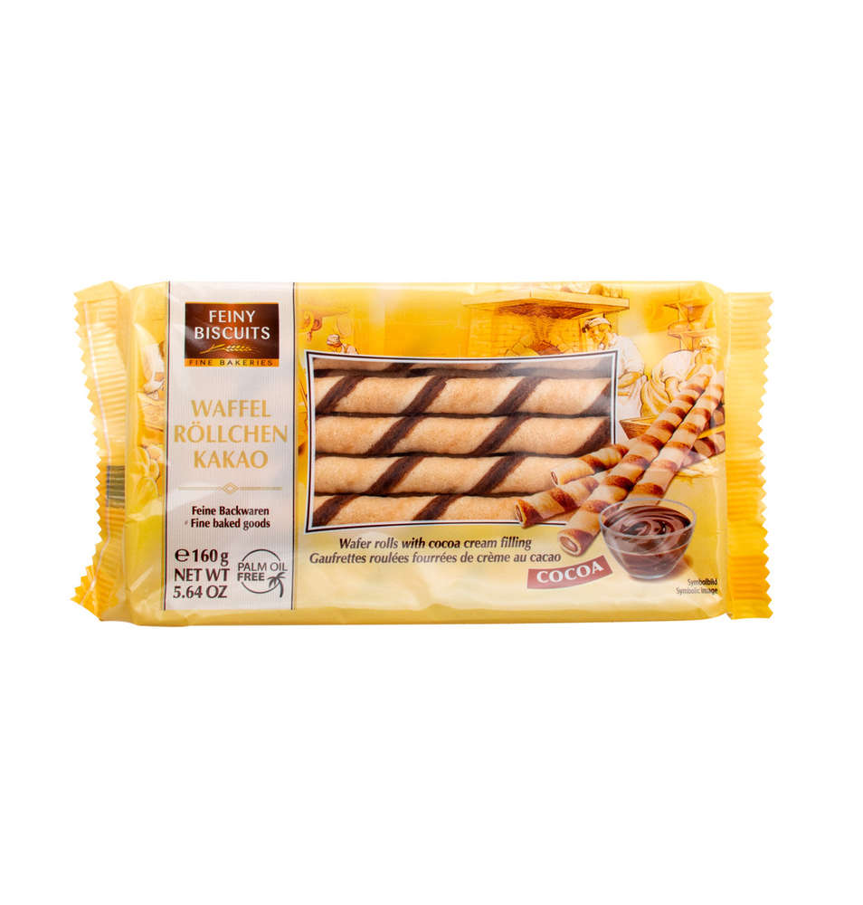 7dc63b3d7c8fa566bab180886d1677fb Вафельные рулеты какао 160г — изображение 1