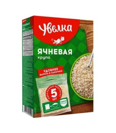 Крупа ячневая вар.- пак 4/80г Uvelka