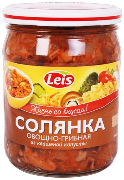 85f1f3c213fe0fb66abdf178f095a7dc Suppe Solijanka aus Sauerkraut 480g Leis – Bild 1