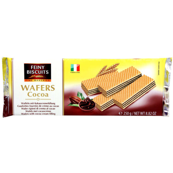 Вафли с начинкой из какао 250г