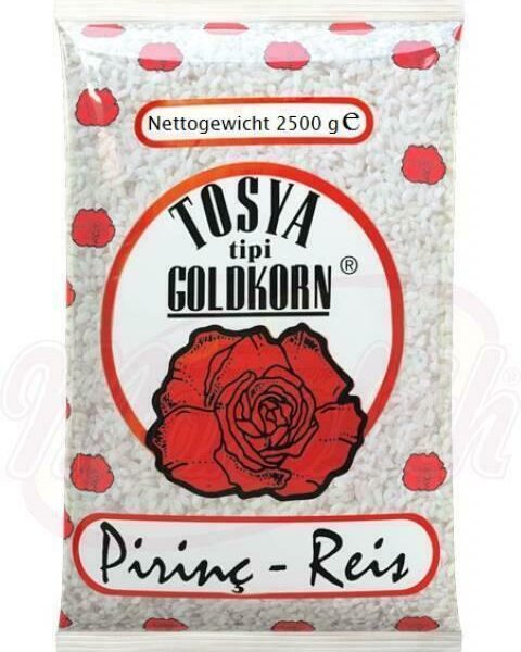 Рис круглозерный 2,5кг Tosya