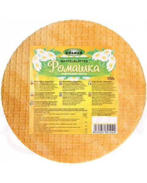 Waffelblaetter rund 150g