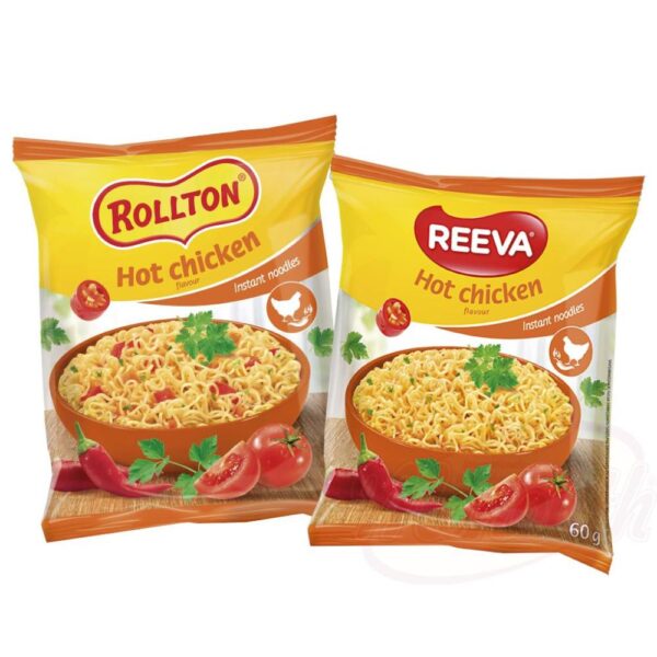 "Reeva" Вермишель быстрого приготовления со вкусом острой курицы