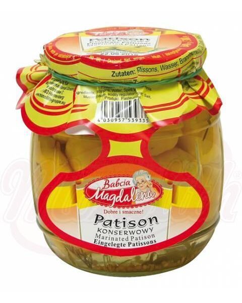 Eingelegte Patissons 640g