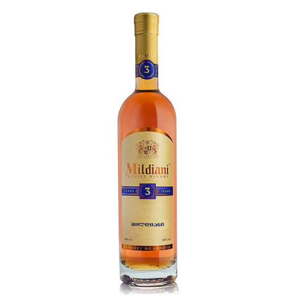 Mildiani - Brandy 3* - 0,5 l