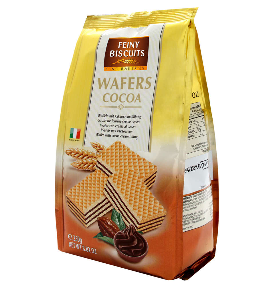 9b0637607c284d11268877eb30556f5a Waffeln mit Kakaofüllung 250g – Bild 1