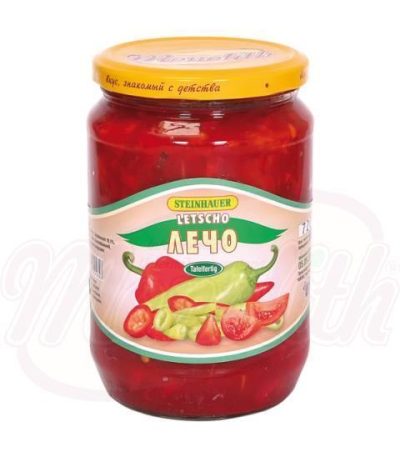 Paprikazubereitung Letscho