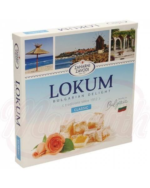 Bulgarische gelierte Zuckerwarenspezialität Lokum classic