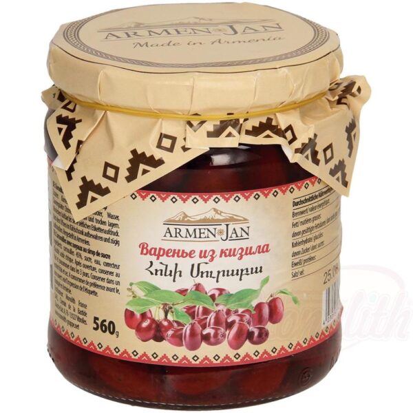 Marmelade aus Kornelkirschen nach armenischer Art