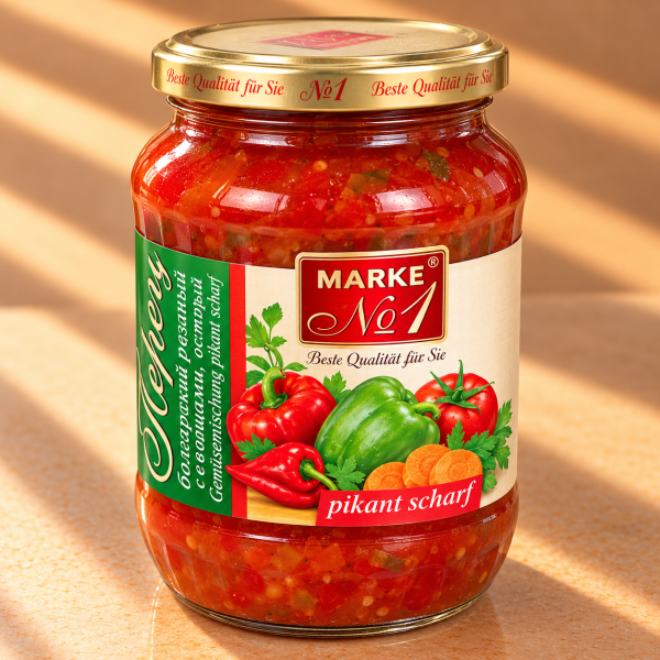 Gemüsemischung pikant scharf