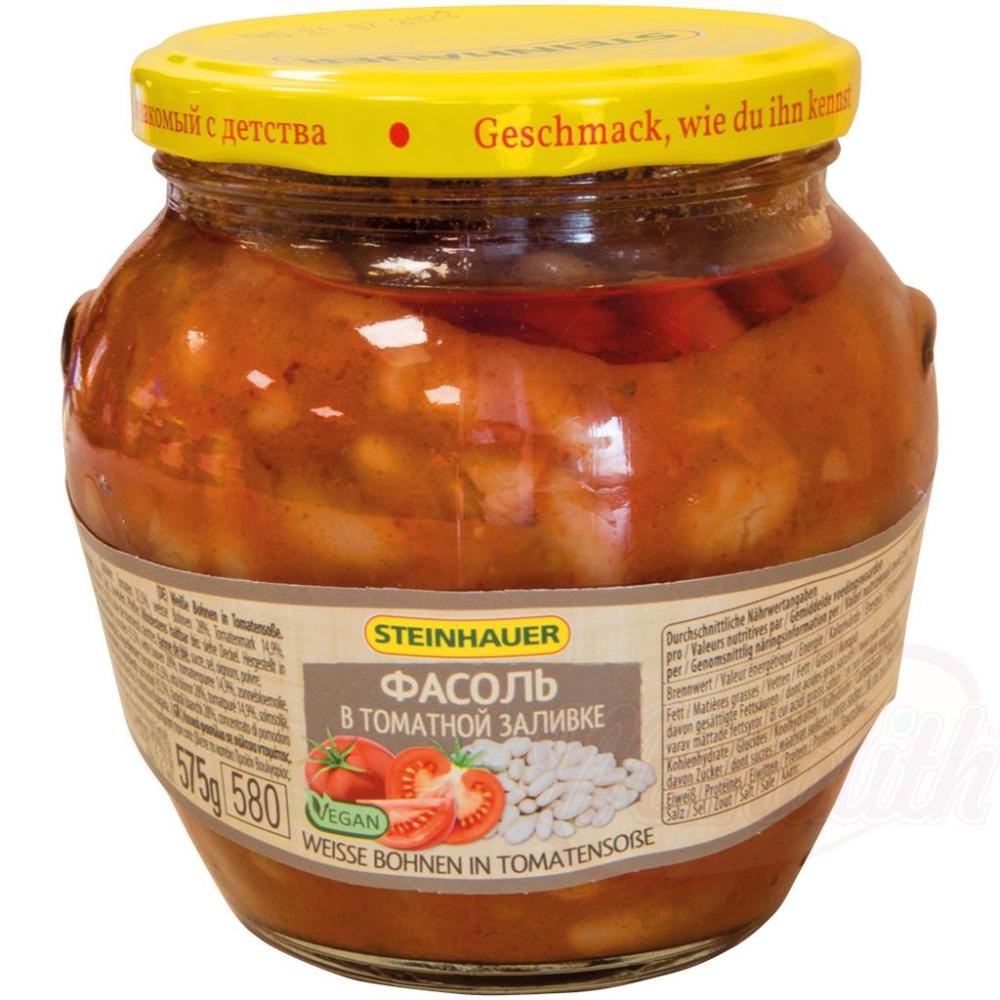 cdac850e93cda25bcd7ddfc5f83e04ec Weiße Bohnen in Tomatensoße – Bild 1