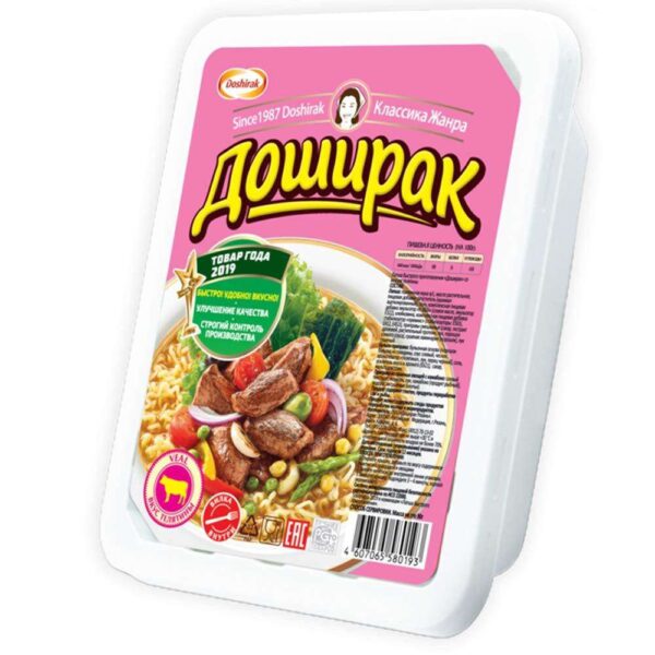 Doschirak Teller Nudeln Kalb 90g