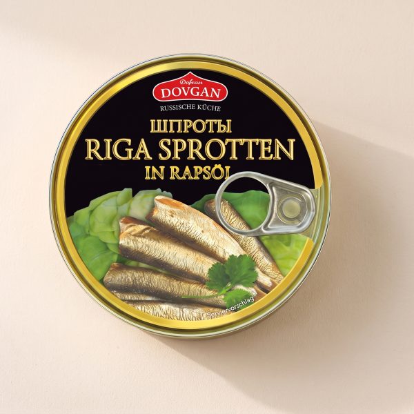 DOVGAN Riga Sprotten in Öl 160g
