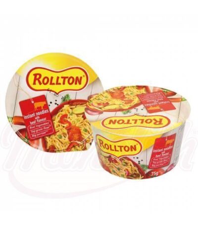 Лапша быстрого приготовления со вкусом говядины 75г