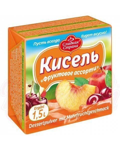 Dessertpulver mit Mehrfruchtgeschmack 225g