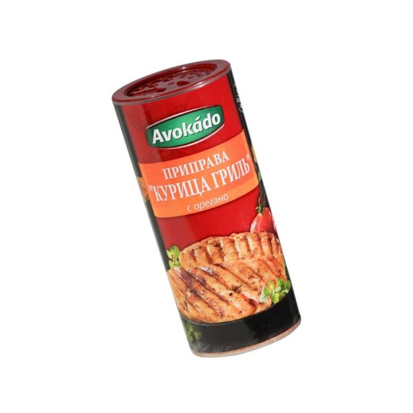 Grillhähnchengewürz mit Oregano, 160 g, Avocado Tube