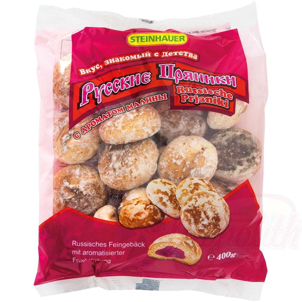 f7c59776575395e06791e382fda17308 Русские пряники Фруктовый сад с малиновой начинкой 400г — изображение 1