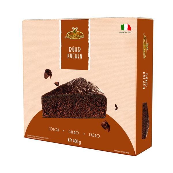Rührkuchen Kakao mit Kakaoglasur 400g