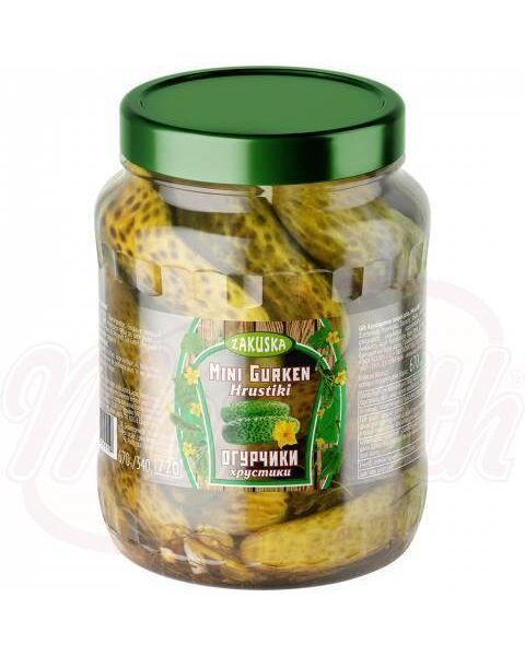 Огурчики Хрустики670г