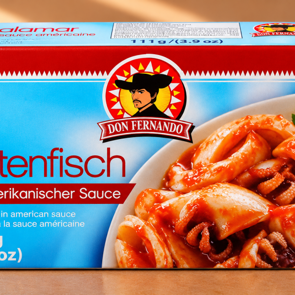 Tintenfisch in amerikanischer Sauce 111g