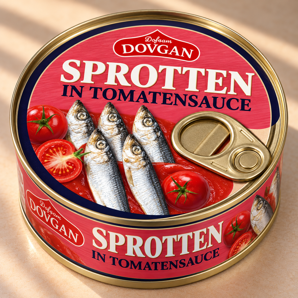 Килька в томатном соусе 240г DOVGAN DOVGAN Kilka Sprotten in Tomatensauce 240g – Bild 1