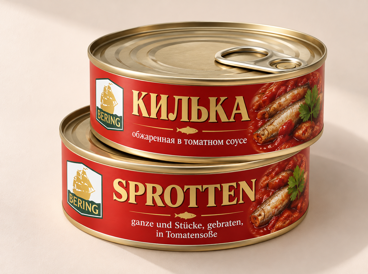 Килька в томатном соусе Sprotten in Tomatensoße – Bild 1
