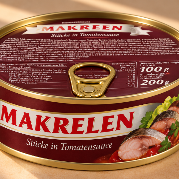SibFisch ATL Makrelenstuecke in Tom.Sosse 240g