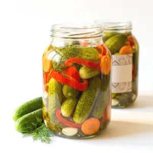 Eingelegtes Obst / Gemüse
