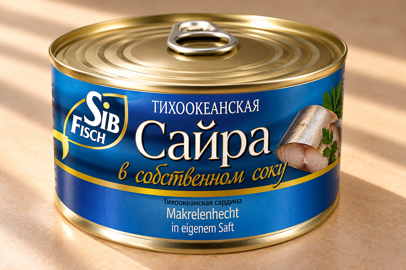 Сайра тихоокеанская в собственном соку 250г Сайра тихоокеанская в собственном соку 250г — изображение 1