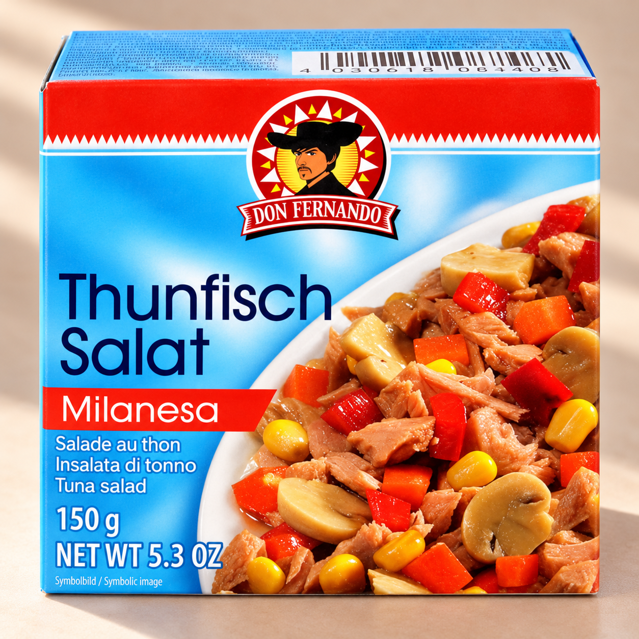 Салат с тунцом - Миланеза 150г Thunfischsalat - Milanesa 150g – Bild 1