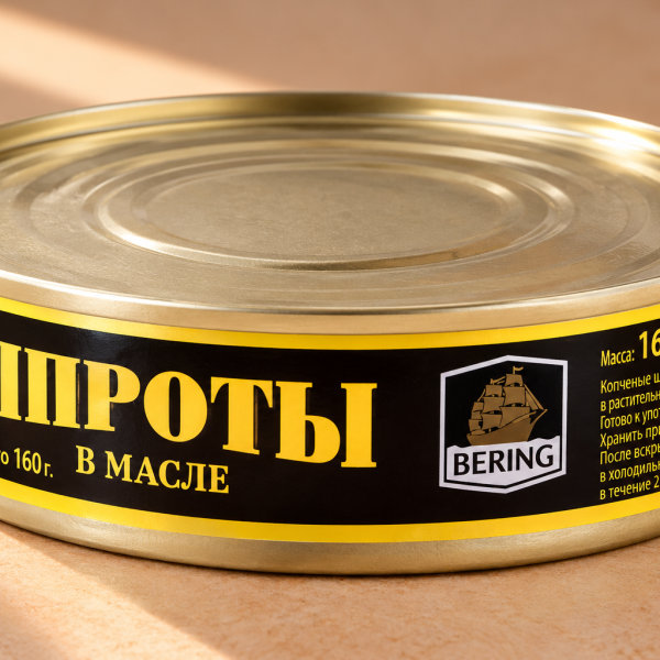 Шпроты в масле 160г