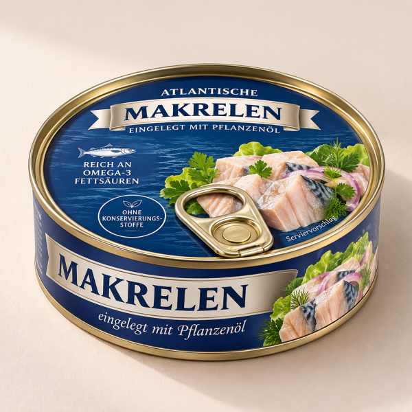 SibFisch ATL Makrelen eingelegt m.Pflanzenoel