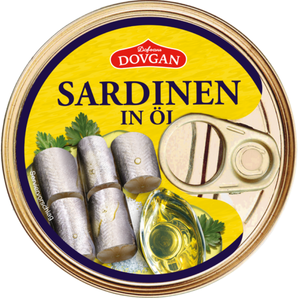 DOVGAN Sardinen in Öl 240 g